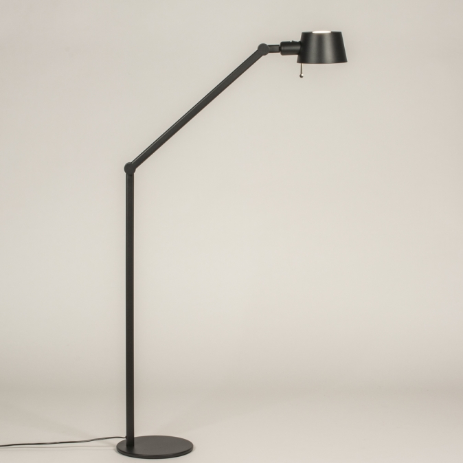 Stojací designová lampa Niki Black
