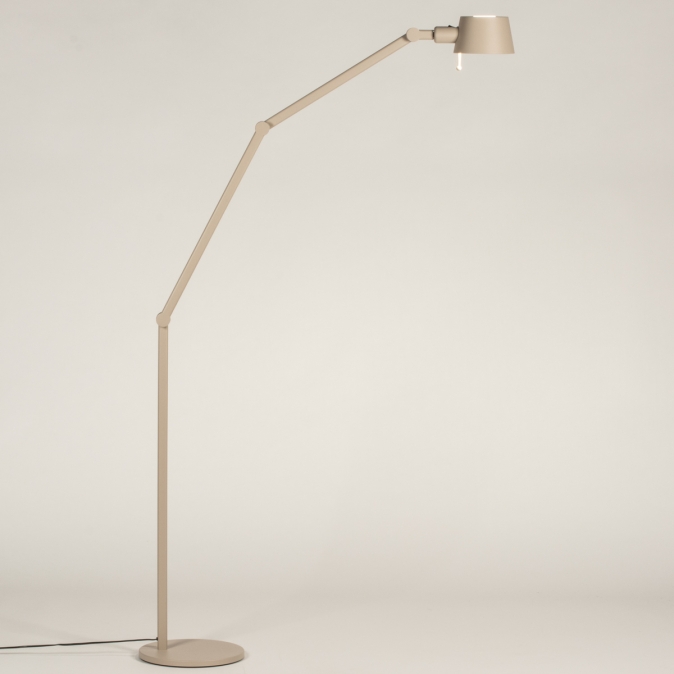 Stojací designová lampa Niki Taupe Big