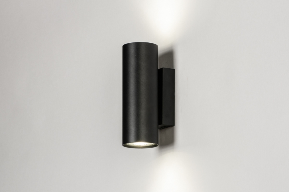 Nástěnné designové svítidlo Teramo Black