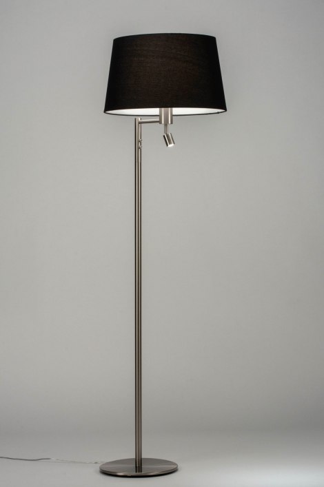 Stojací designová černá lampa La Scale Black Nuo
