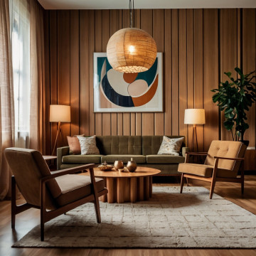 Mid-century modern: Jak začlenit retro svítidla do současného interiéru