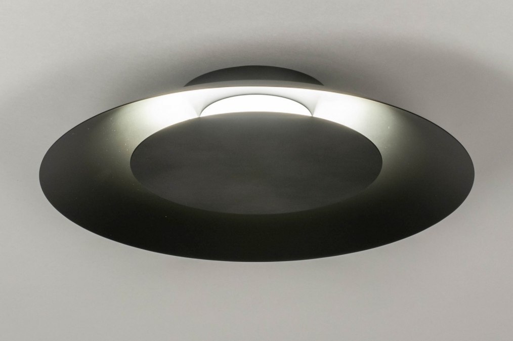 Stropní designové svítidlo do chodby Tradition Black II