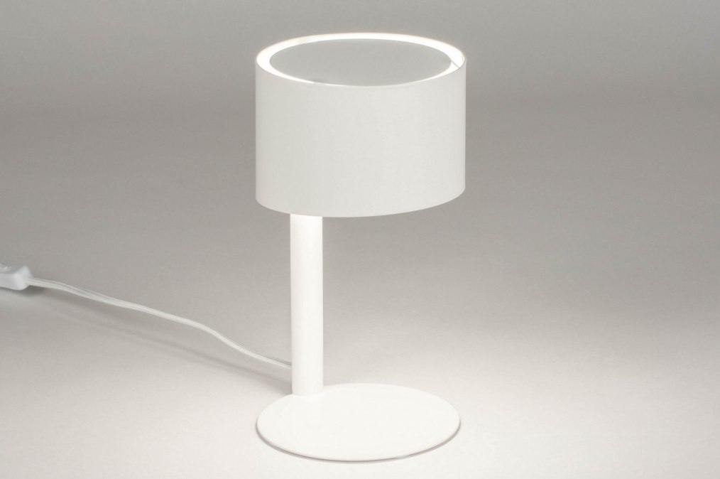 Stolní designová lampa Ethic White