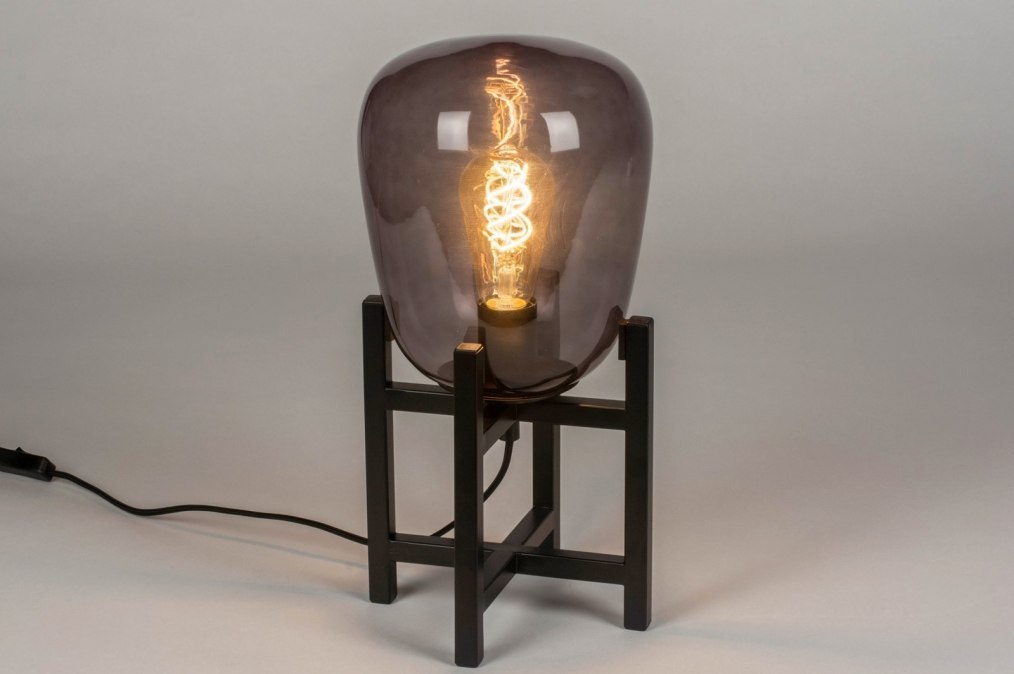 Stolní designová lampa Sapora Dark