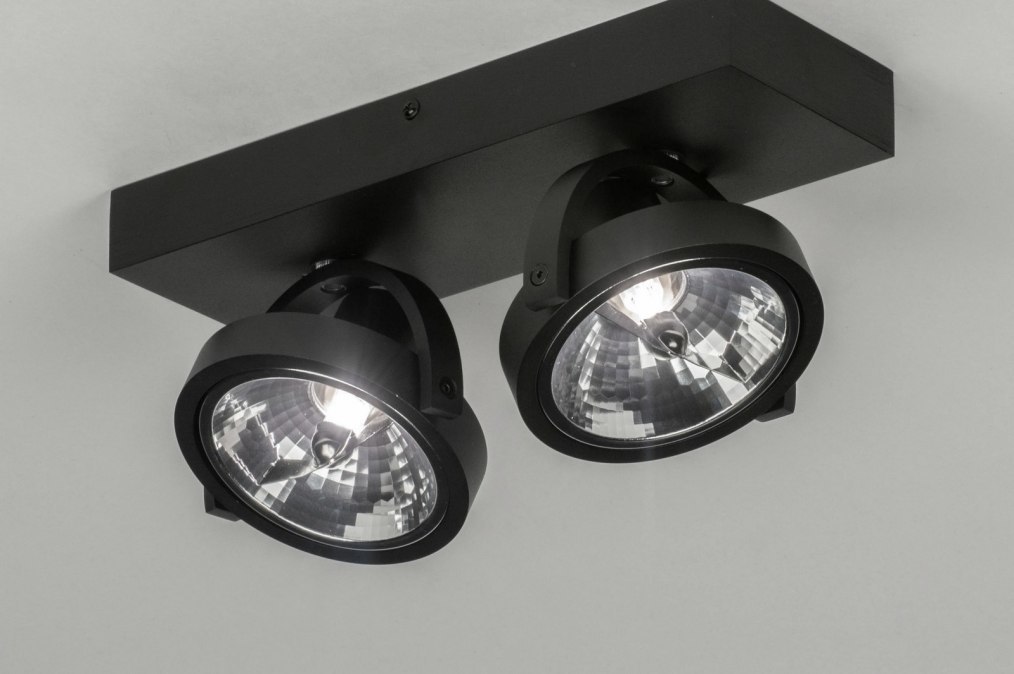 Stropní bodové svítidlo Spot Future Black II 