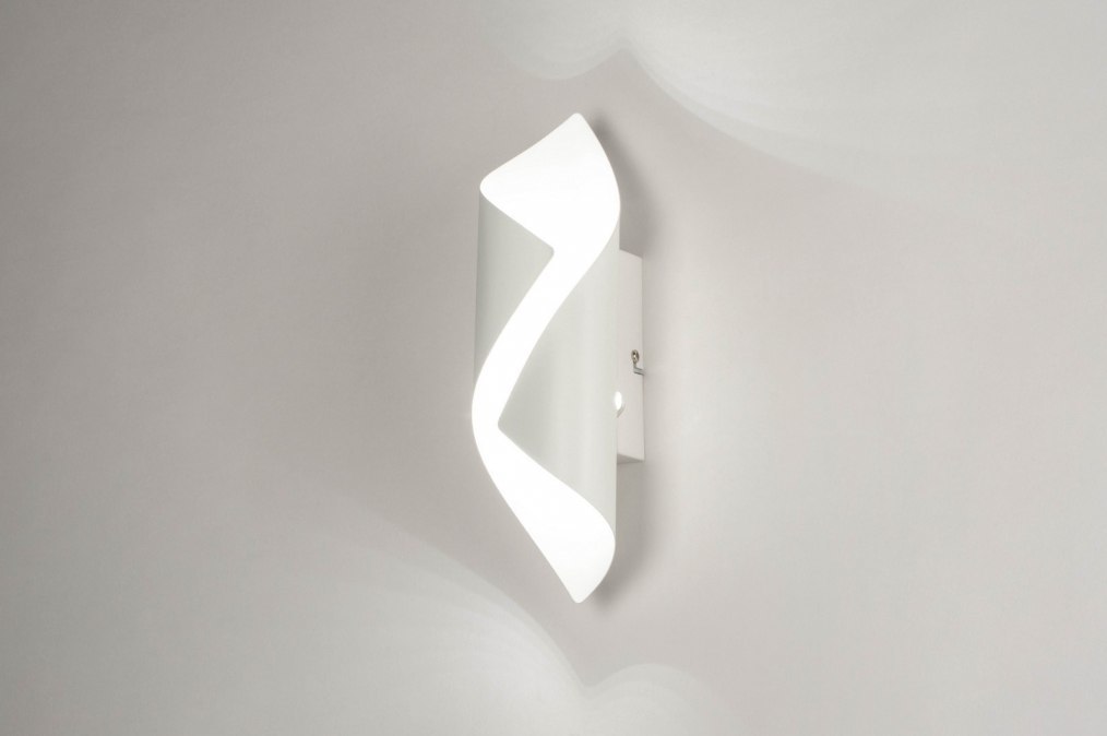 Nástěnné designové svítidlo Vianetta Bianco