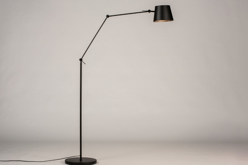 Stojací designová lampa Snap Fosca Black X 