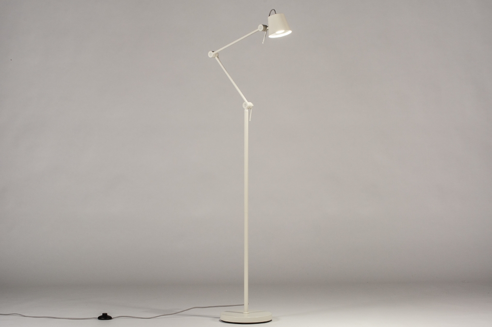 Stojací designová lampa Snap Fosca Bianca Mini