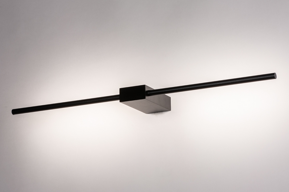 Nástěnné designové LED svítidlo Genesis 60 Black