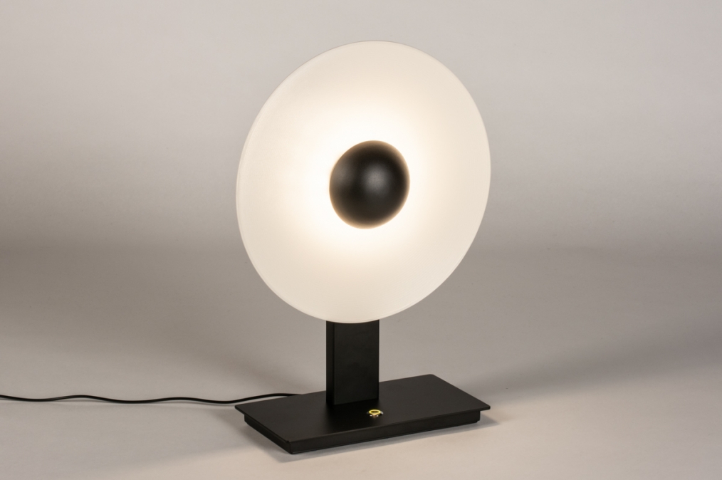 Stolní designová lampa La Farinno Black Mini