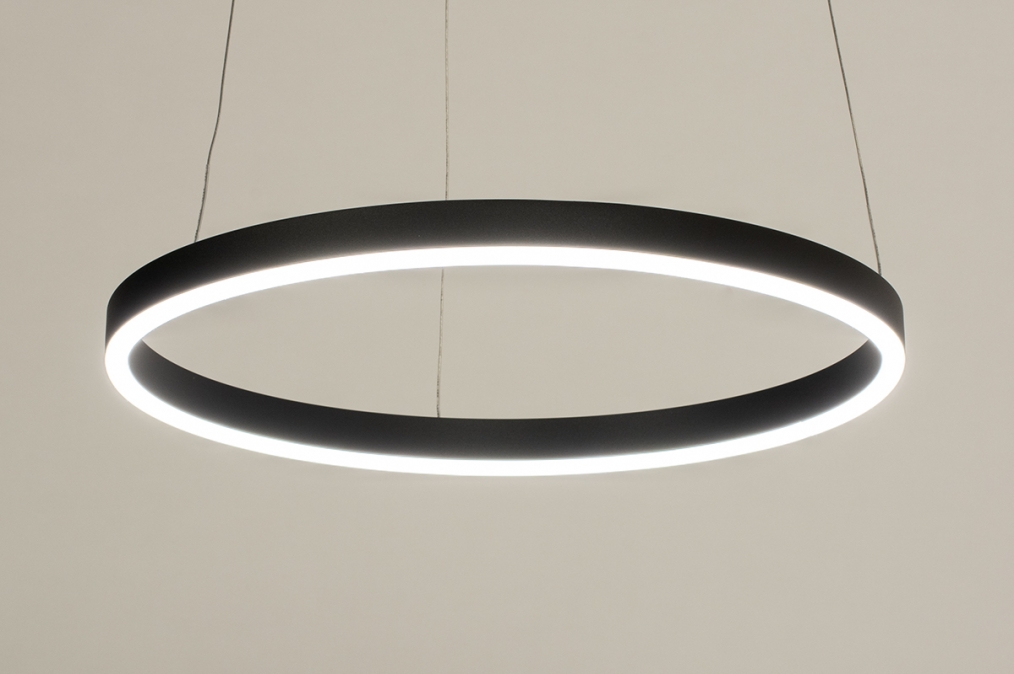 Závěsné designové LED svítidlo Opus Black 39