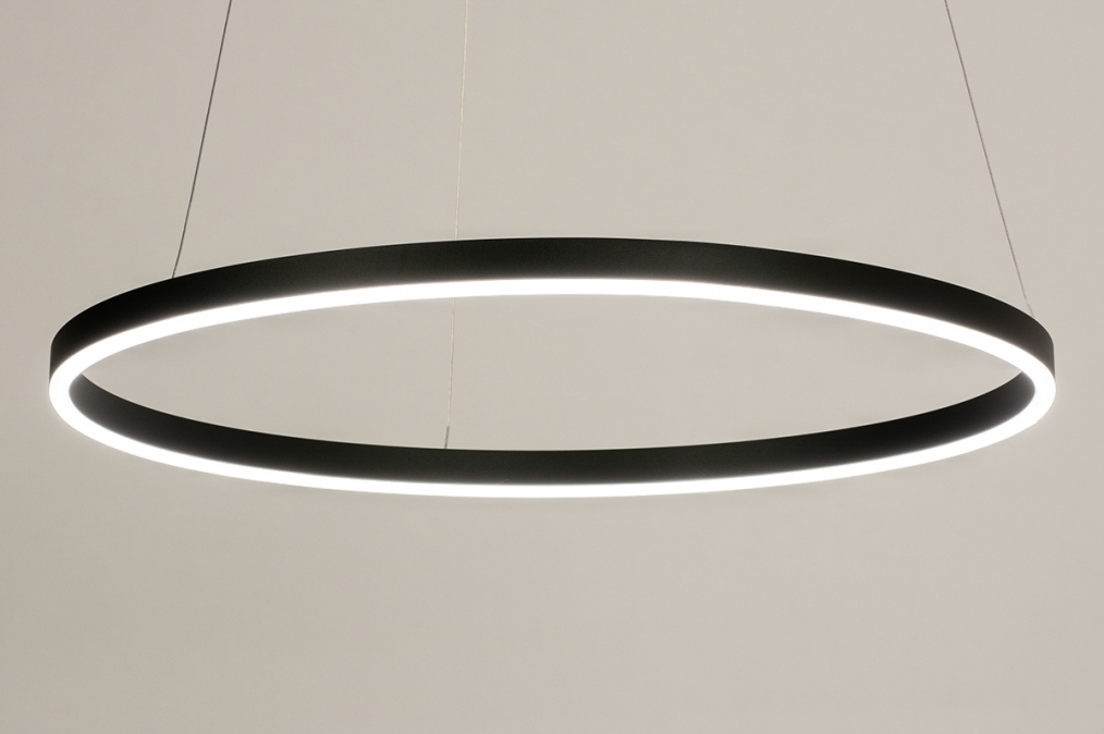 Závěsné designové LED svítidlo Opus Black 59