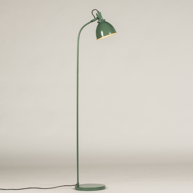 Stojací industriální lampa Martonn Green