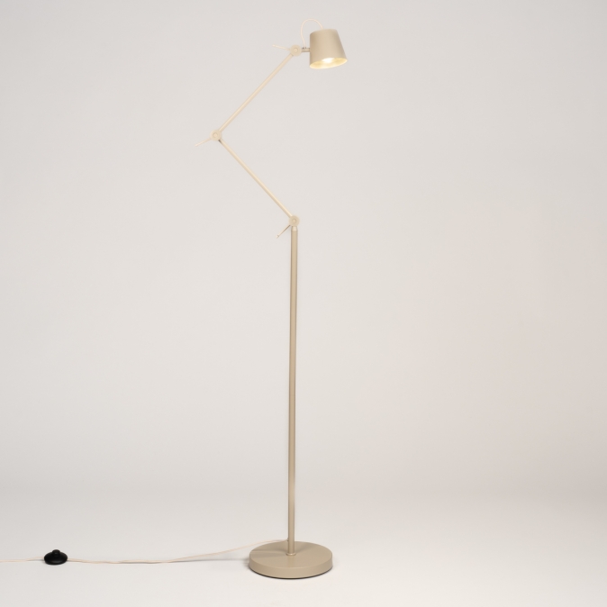 Stojací lampa Snap Fosca Taupe Mini