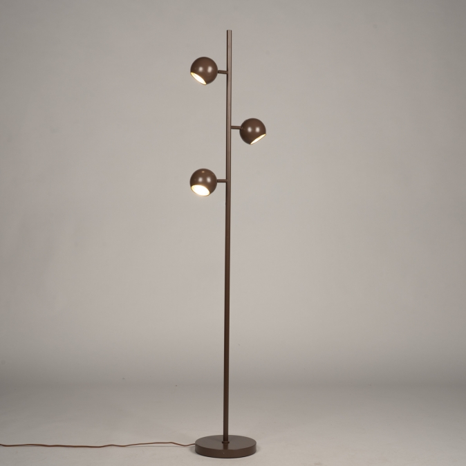 Stojací lampa Cupollo Retro Old Brown