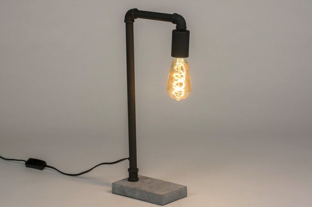 Stolní industriální lampa Ascento Industry