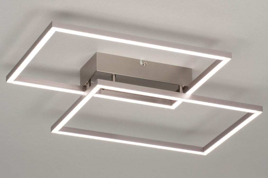 Stropní designové LED svítidlo York Quadro