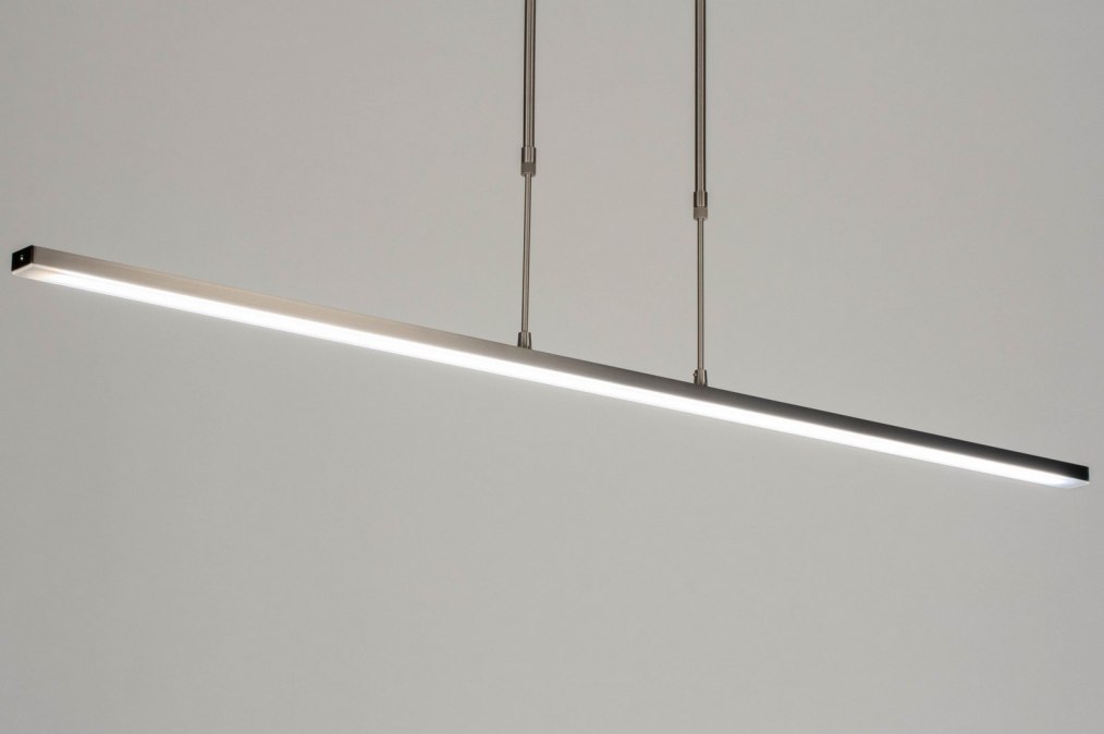 Závěsné designové LED svítidlo Lineo Deluxe Silver