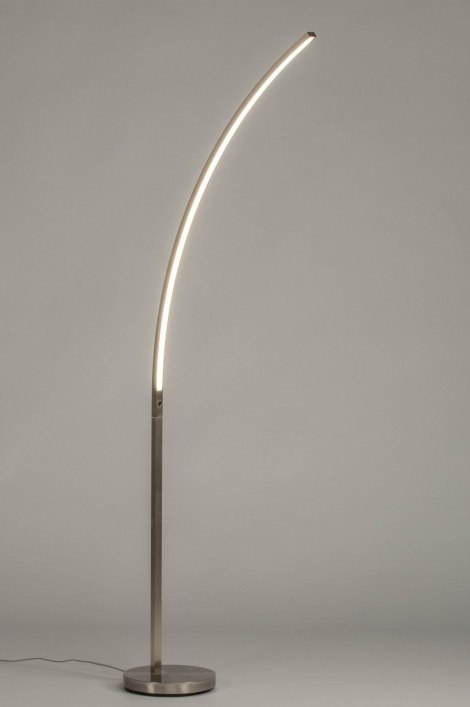 Stojací designová lampa Silver Ferdinand 