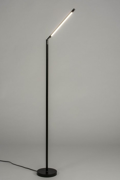 Stojací designová LED lampa Noviarro Nuo Black