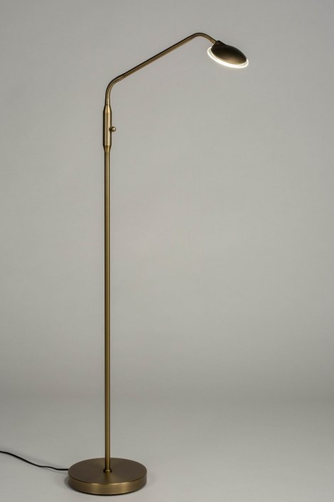 Stojací designová LED lampa Ellena Bronse