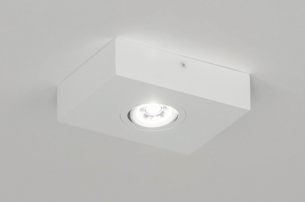 Stropní LED svítidlo Spot Quality Quadra 1 White
