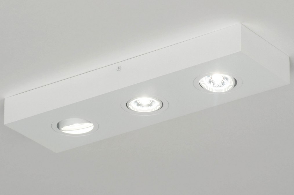 Stropní LED svítidlo Spot Quality Quadra 3 White