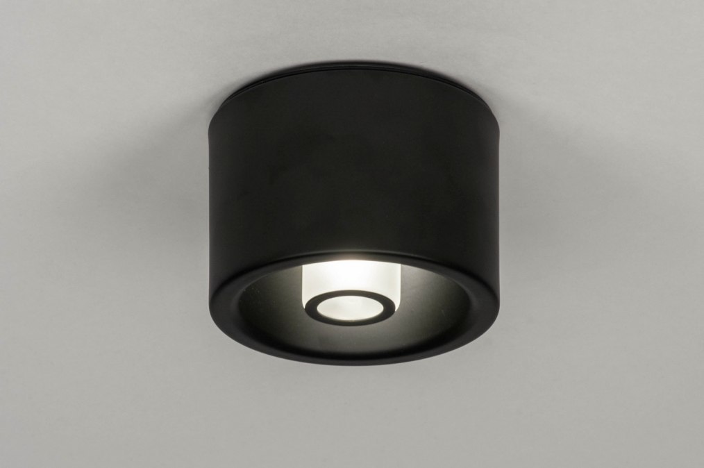 Stropní LED svítidlo Infinity Black (poslední 4 kusy)
