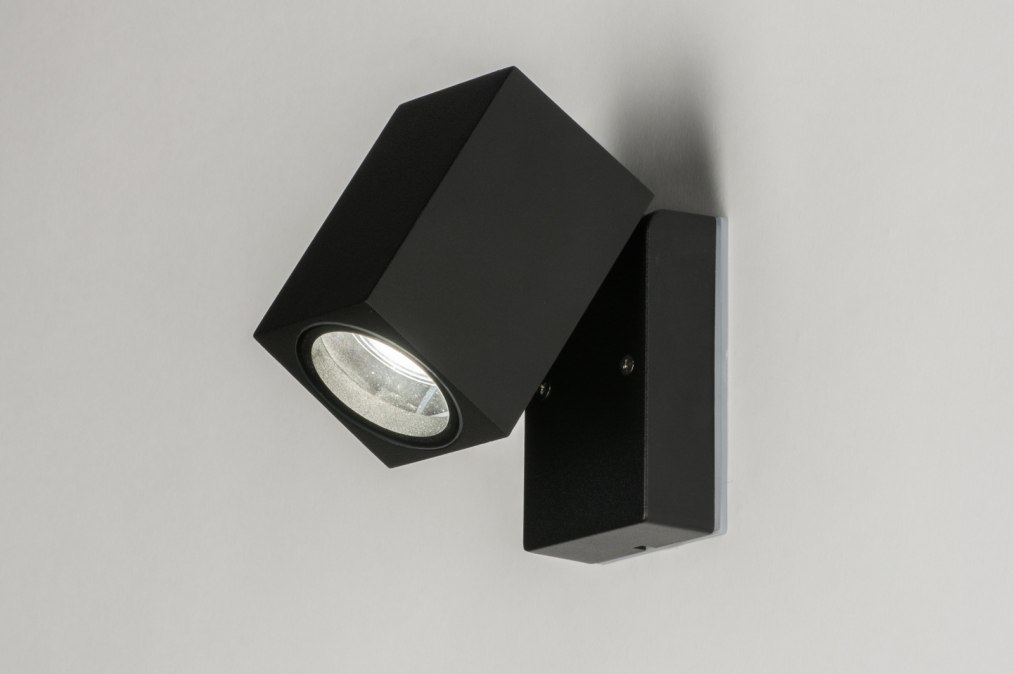 Nástěnné bodové venkovní LED svítidlo Casolle Black Plus