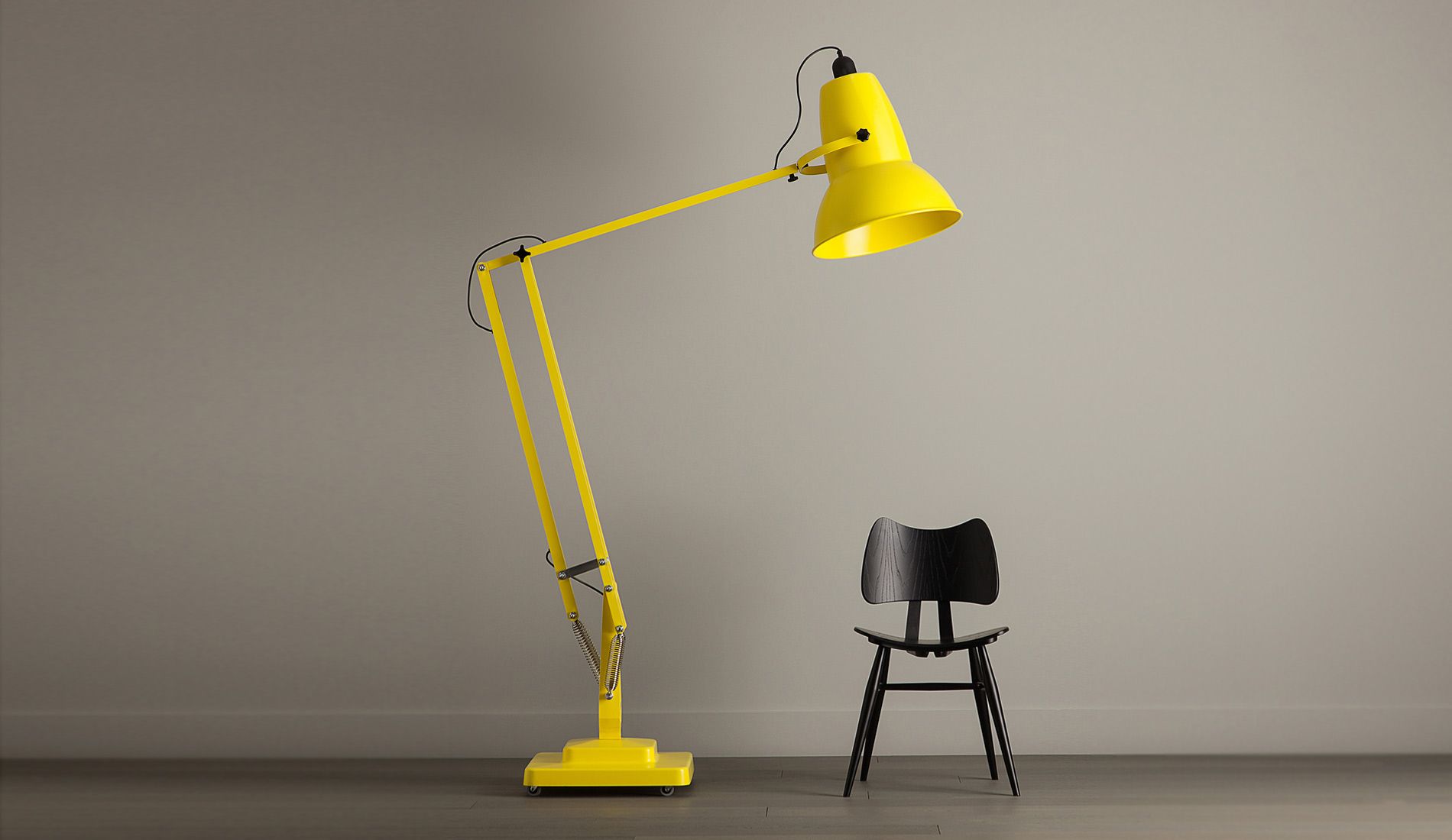 Stojací lampa Giant 1227 Yellow