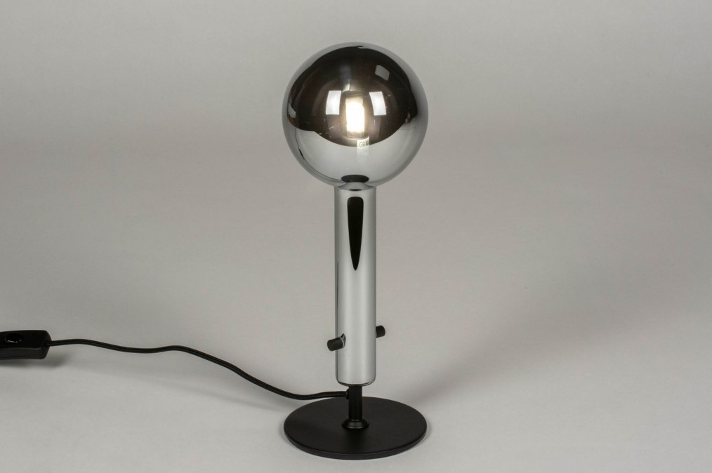 Stolní lampa Miller Design Cromo