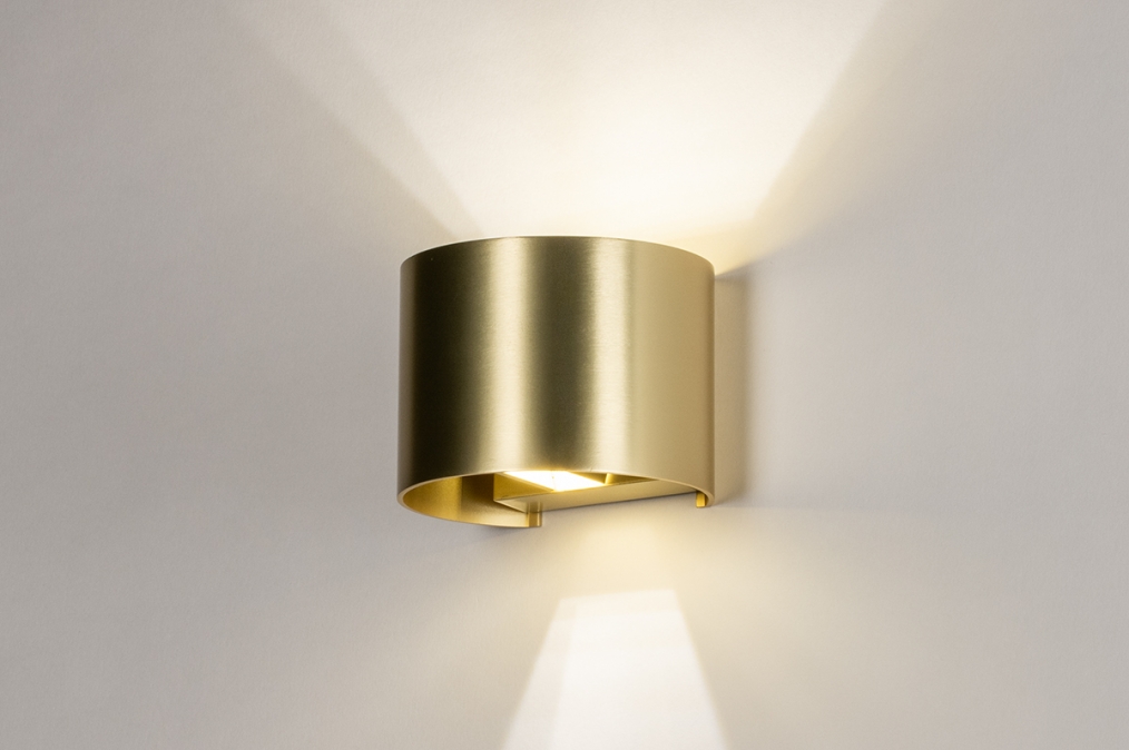 Nástěnné LED svítidlo Frontal X Gold