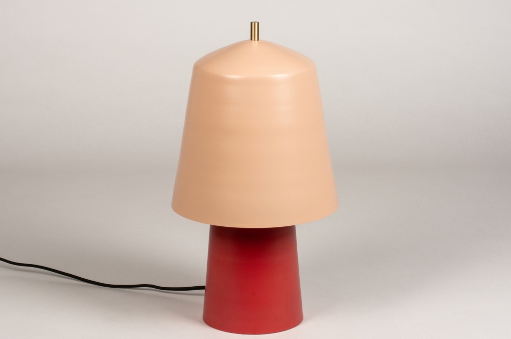 Stolní lampa Zarra Pink