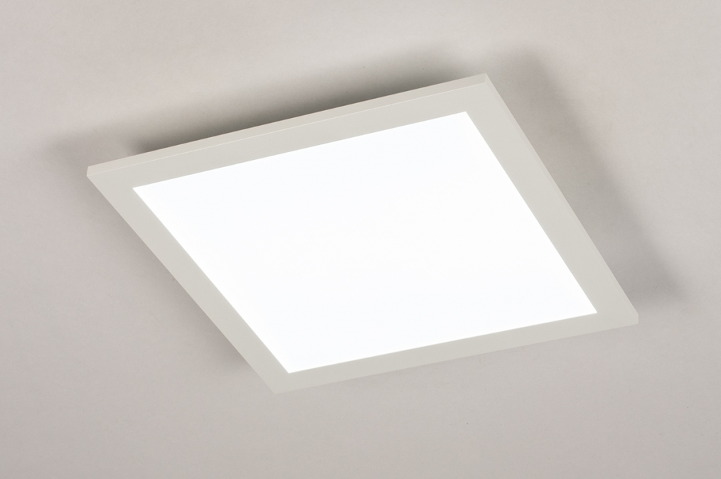 Stropní designové bílé LED svítidlo Claudes W 