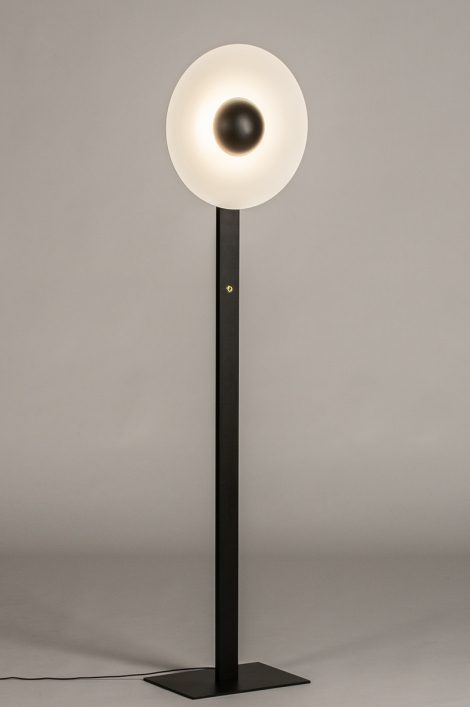 Stojací designová LED lampa La Farinno Black 