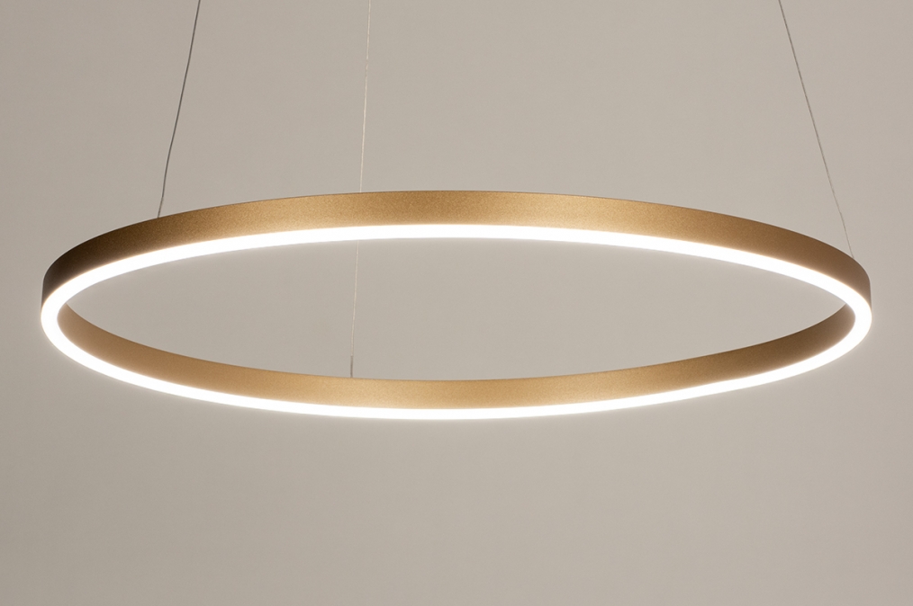 Závěsné designové LED svítidlo Opus Gold 59