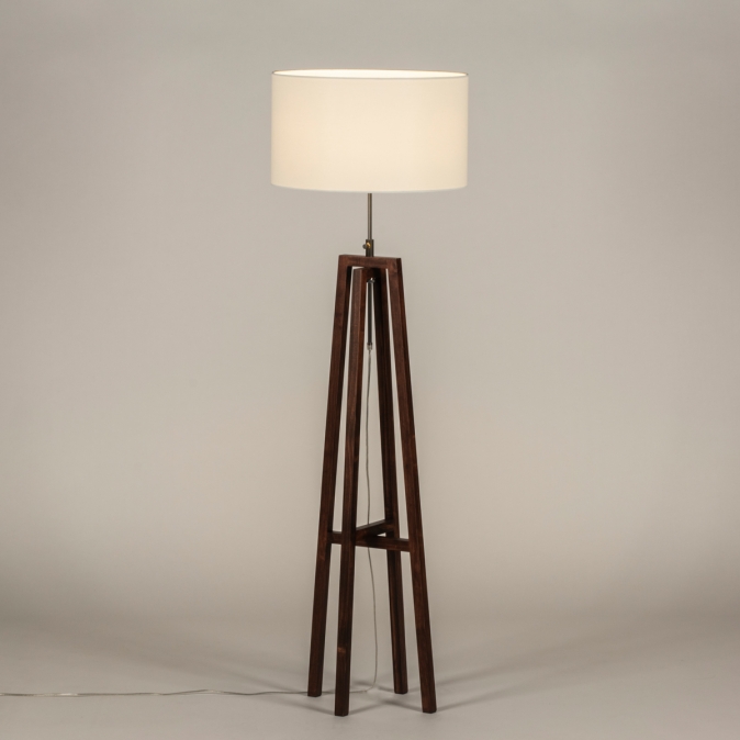 Stojací designová lampa Paola Bianco Maison and Dark Wood