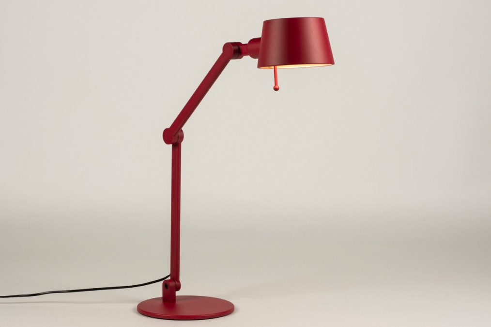 Stolní designová lampa Niki Red