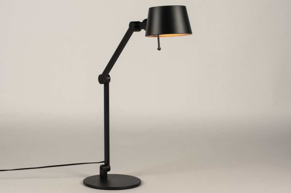 Stolní designová lampa Niki Black