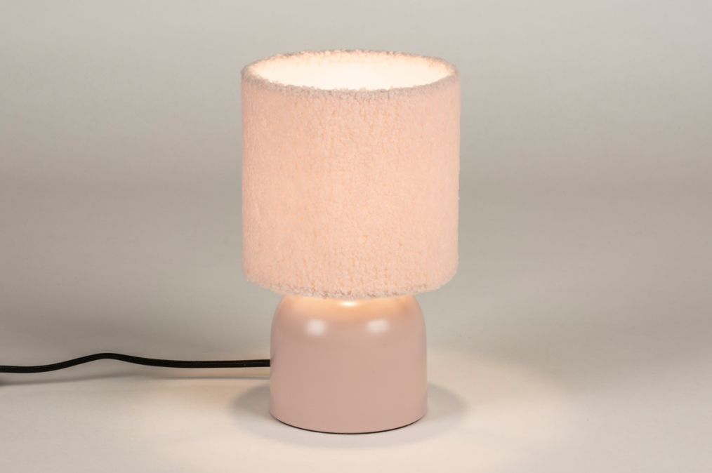 Stolní lampa Garson Pink