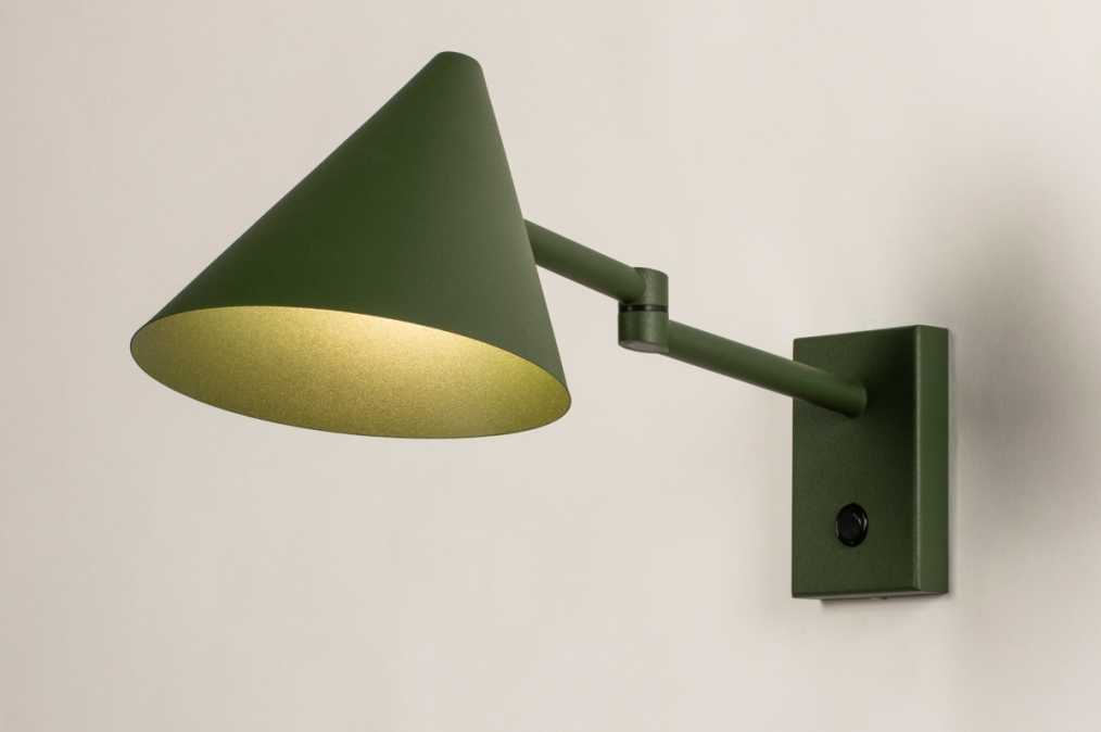 Nástěnné designové svítidlo Florentia Green