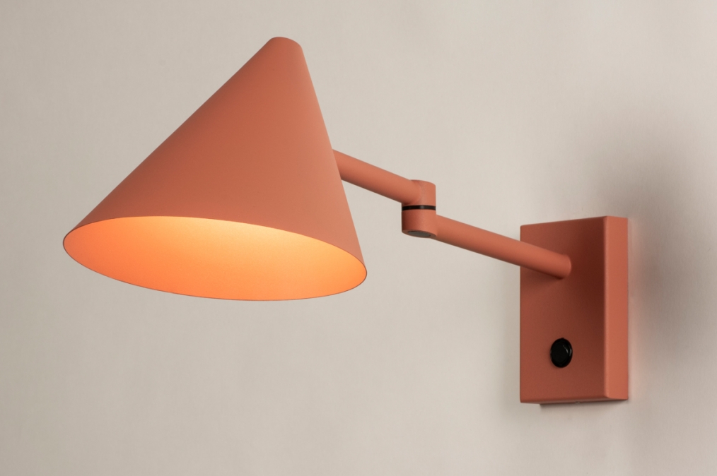 Nástěnné designové svítidlo Florentia Orange