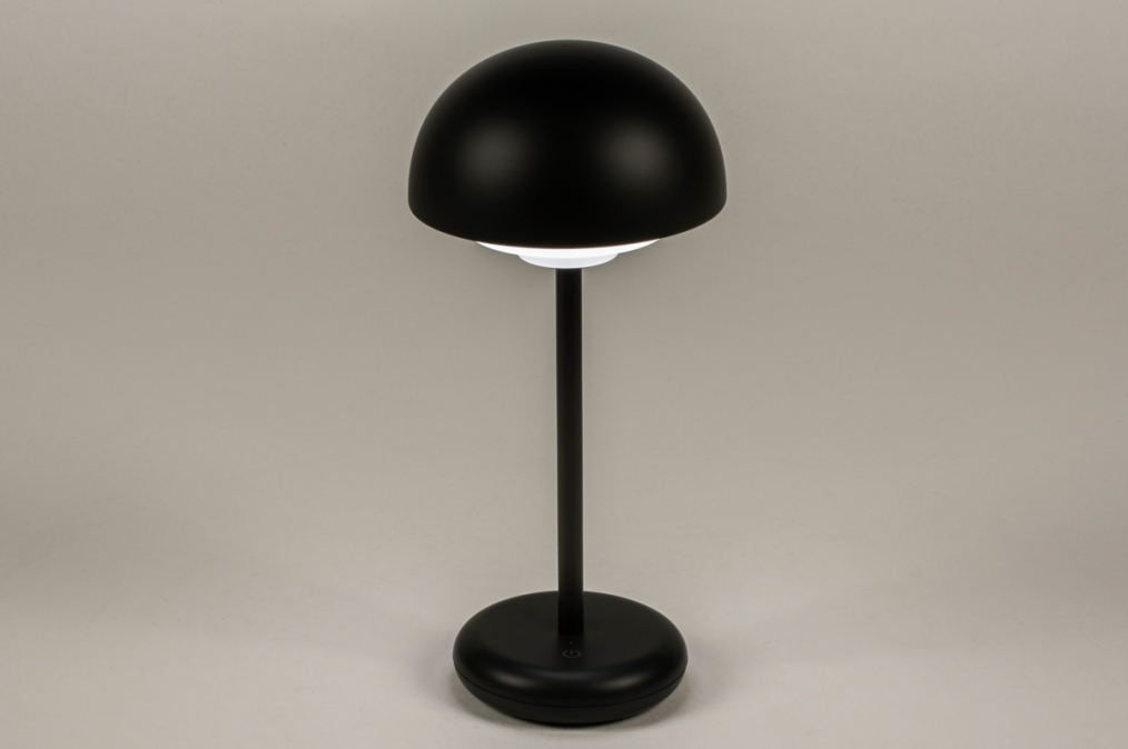 Stolní bezdrátová lampa Casiopea Black 