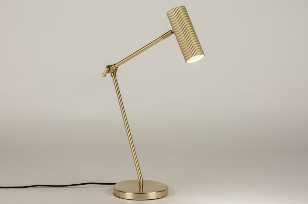 Stolní minimalistická lampa Veritage Gold