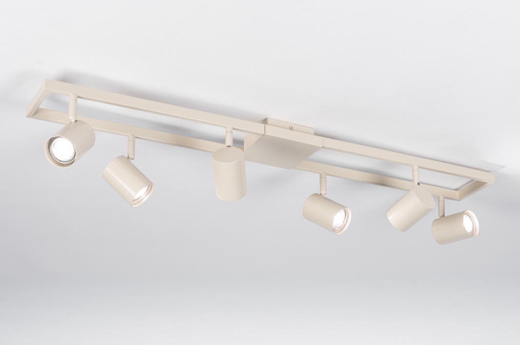 Stropní bodové svítidlo Halle Taupe 6