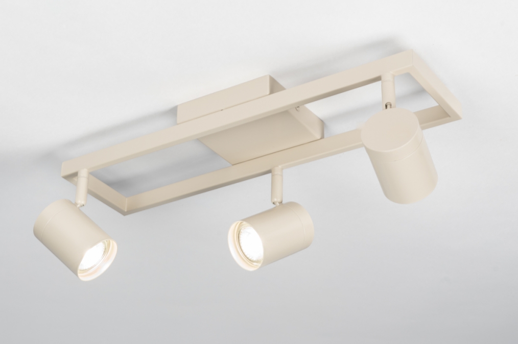 Stropní bodové svítidlo Halle Taupe 3