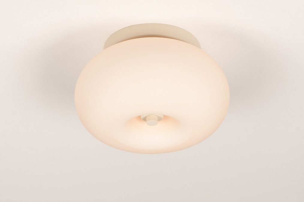 Stropní skleněné svítidlo Konzept 28 Taupe