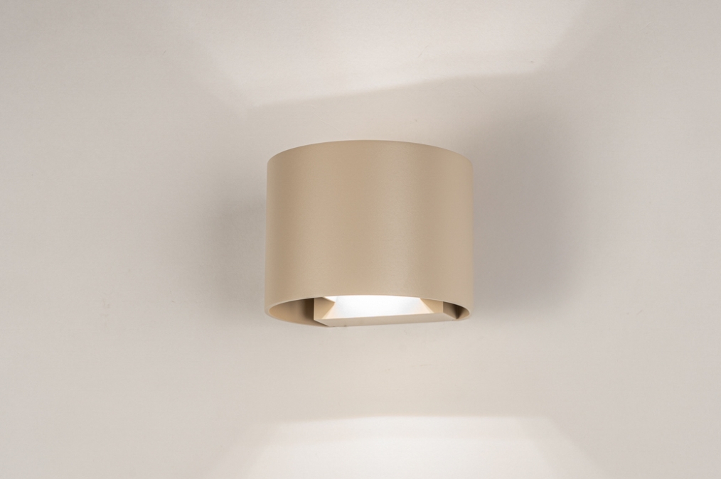 Nástěnné svítidlo Frontal X Taupe 