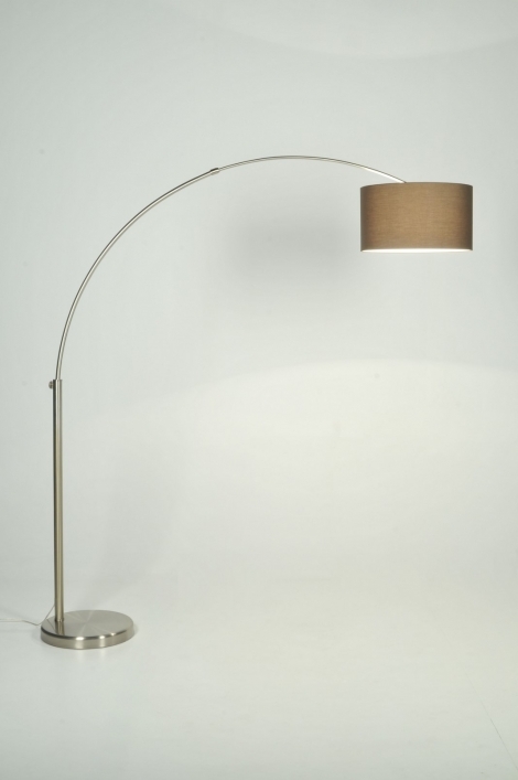 Stojací designová oblouková lampa Jeanette