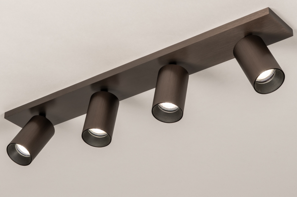 Stropní bodové svítidlo Average Spot Brown IV